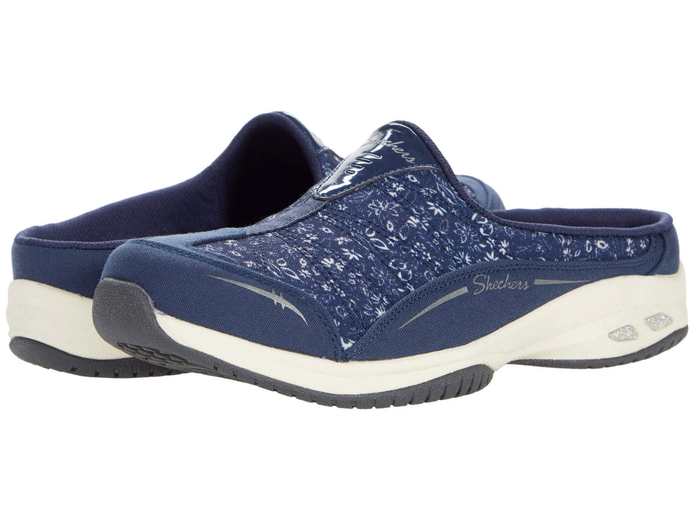 Skechers Commute Time - City Blooms Navy 9 B (M)