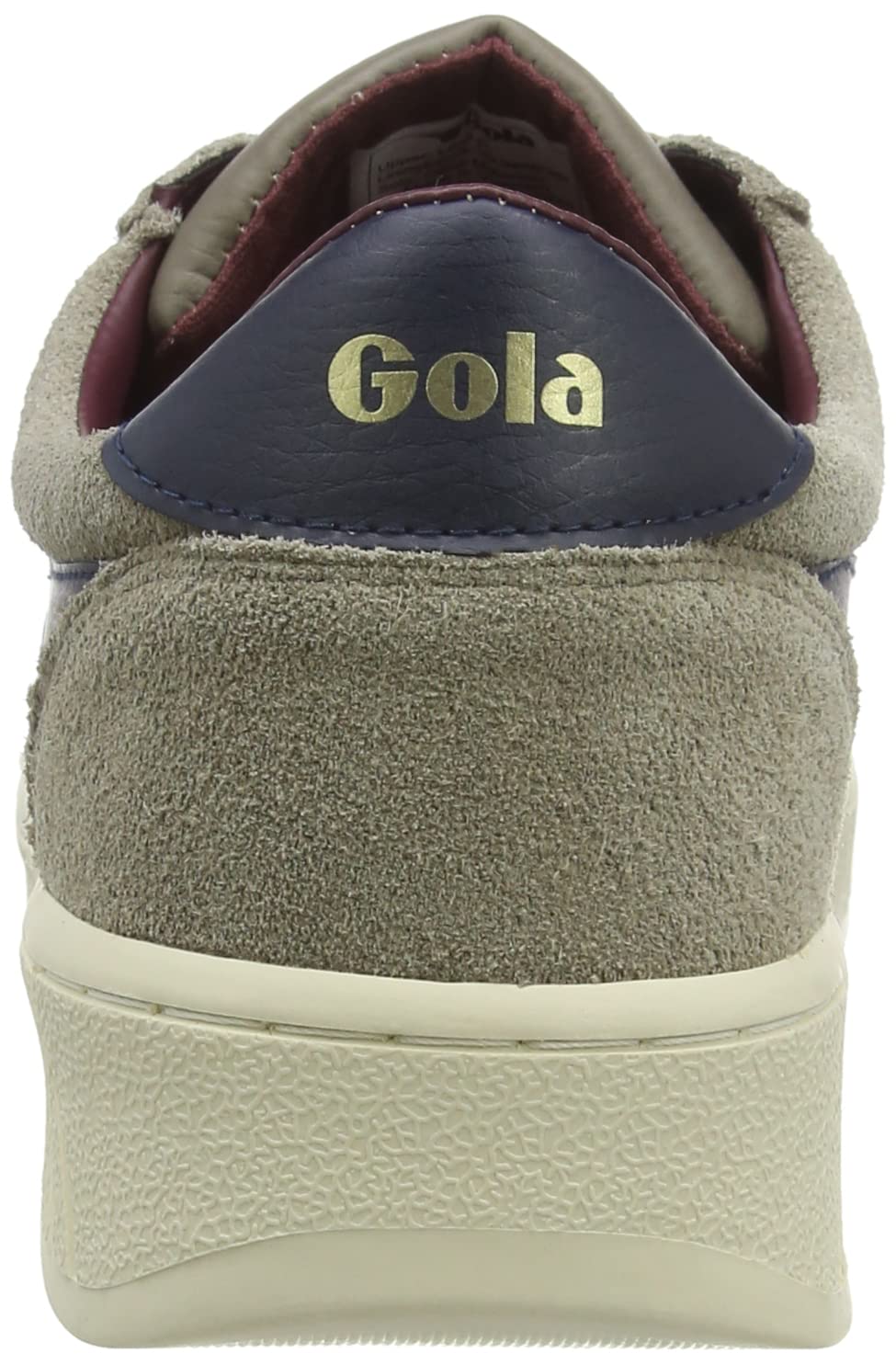 Gola Men's Grandslam Suede Sneaker 10 Rhino Navy Burgundy