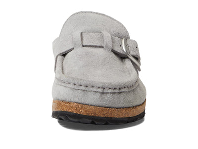 Birkenstock Buckley Shearling Stone Coin/Natural Suede/Shearling EU 36 (US Women's 5-5.5) Narrow