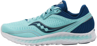 Saucony Women's S10552-25 Kinvara 11 Running Shoe, Aqua/Blue - 12 W US