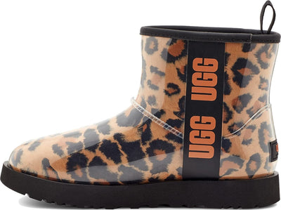 UGG Women's Classic Clear Mini Fashion Boot, Panther Butterscotch, 7
