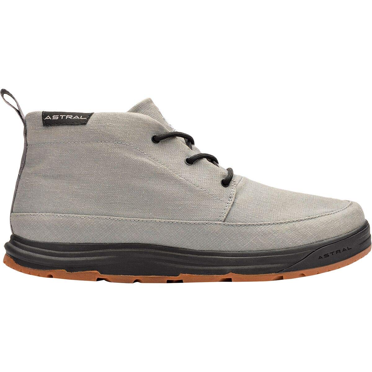 Astral, Men’s Hemp Chukker Casual Shoes for Everyday and Travel, Granite Gray, 11.5