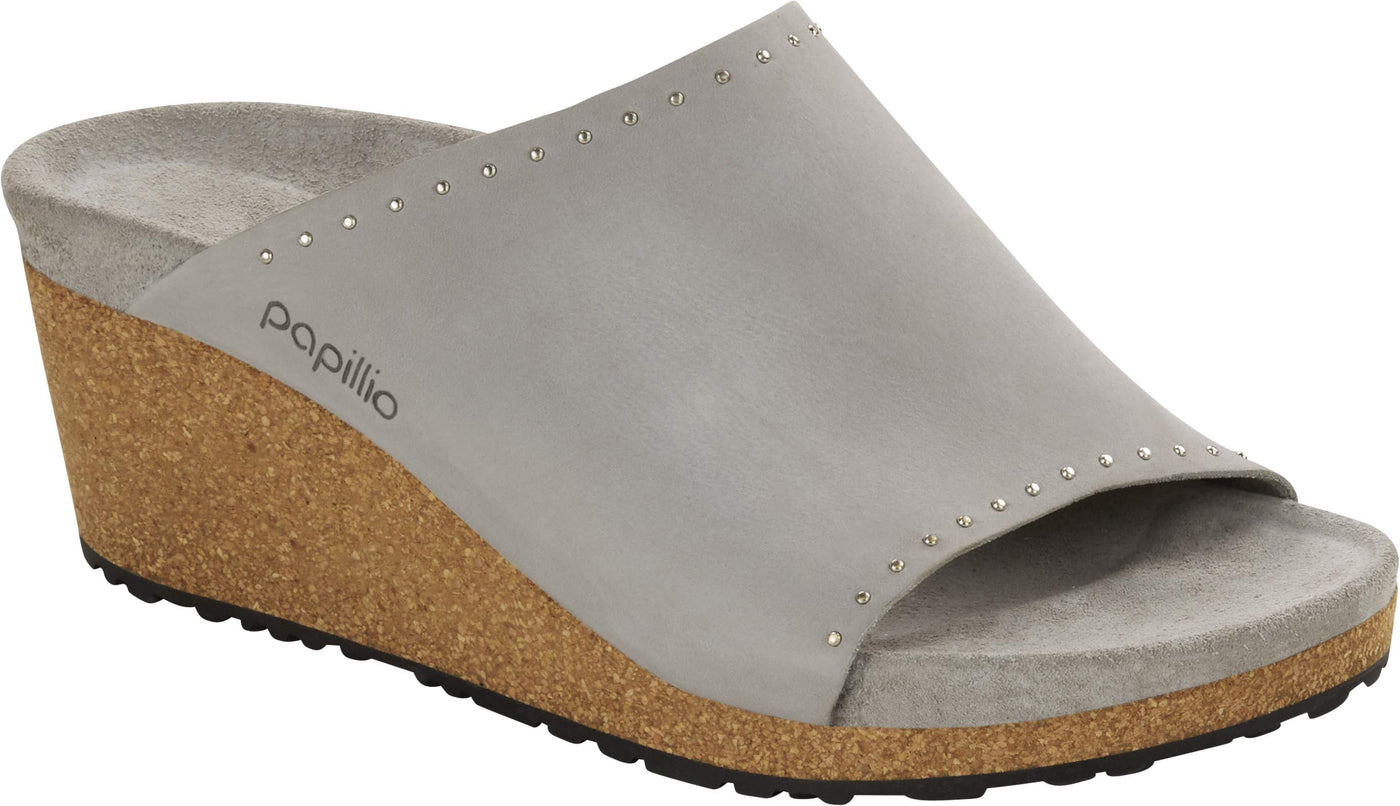 Birkenstock Women's Namica Rivets, Stone Nubuck, 41 N EU