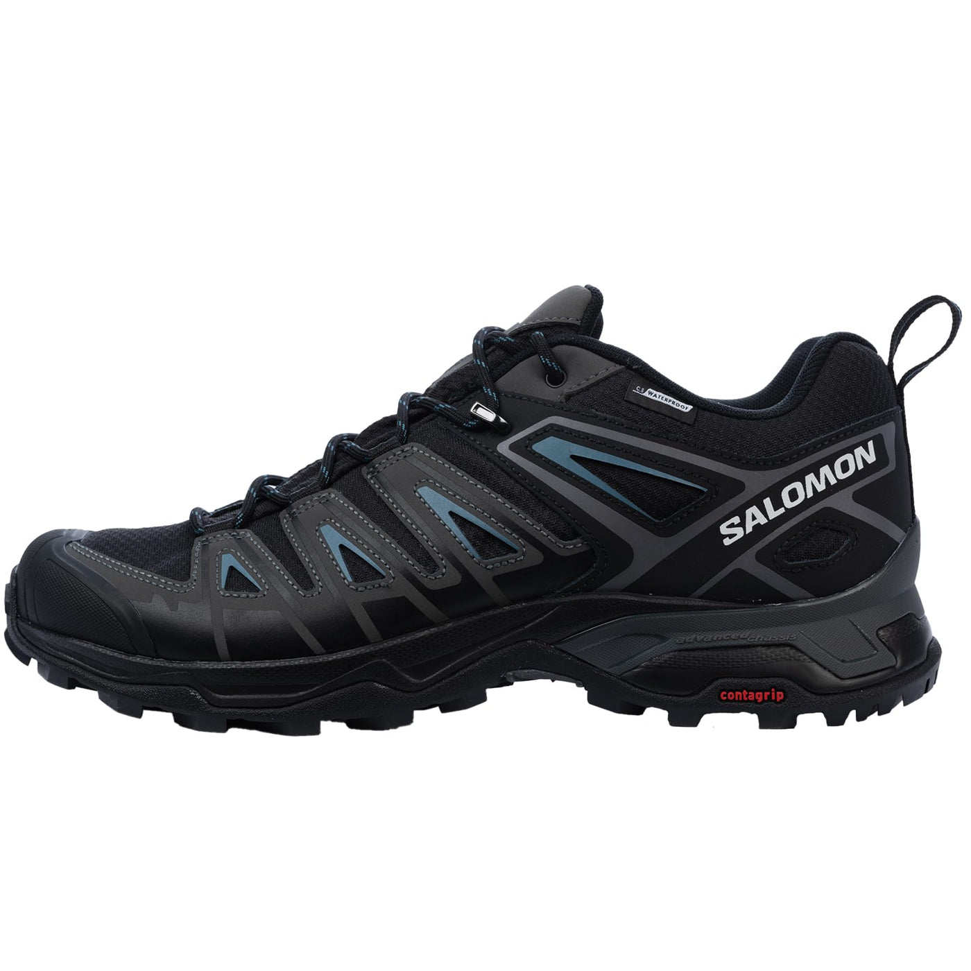 Salomon Women's X Ultra Pioneer Climasalomon Waterproof Hiking Shoes Trail Running 14 Black/Magnet/Bluesteel