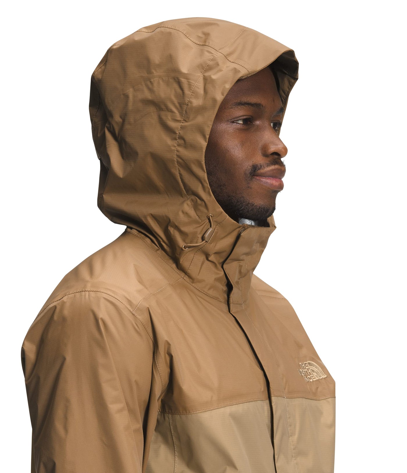 THE NORTH FACE Venture 2 Hooded Jacket - Men's Kelp Tan/Utility Brown, S