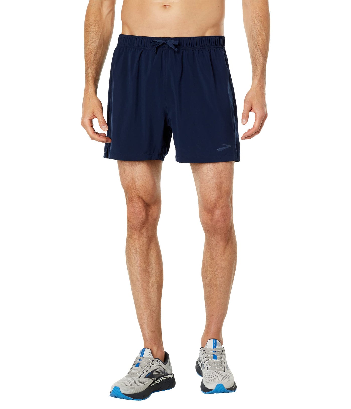 Brooks Moment 5" Shorts Medium Navy