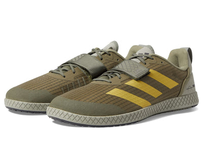 adidas The Total Olive Strata/Matte Gold/Silver Pebble Men's 9.5, Women's 10.5 Medium