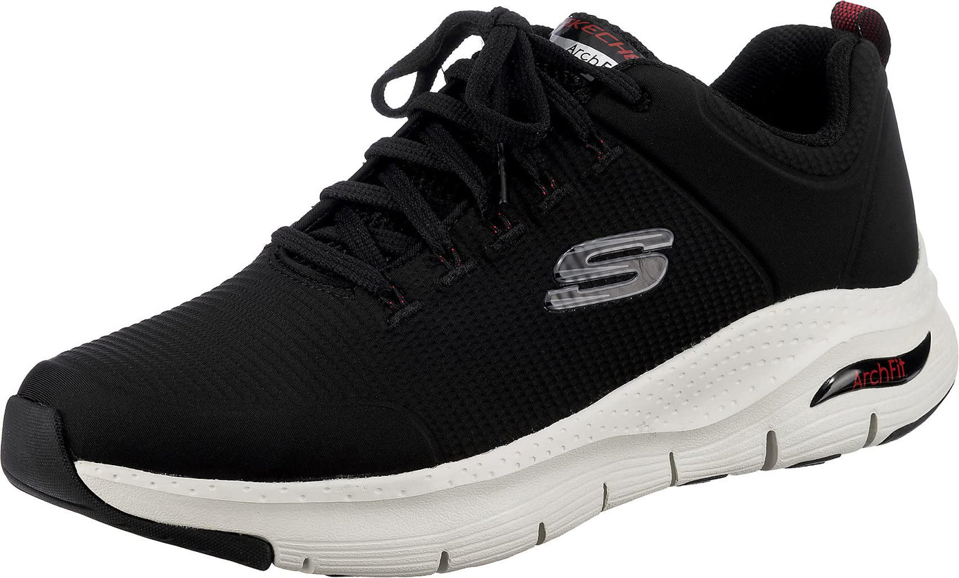 Skechers Men's Training Walking Shoe, BKW, US 8.5