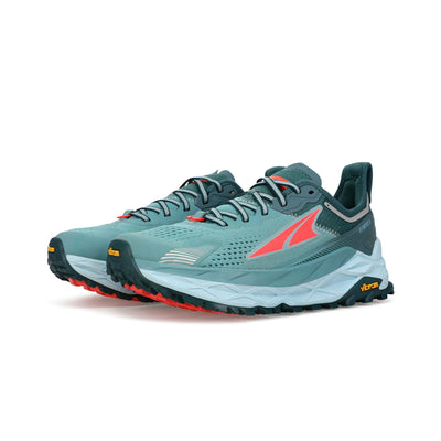 ALTRA Women's Olympus 5 Trail Running Shoe Dusty Teal