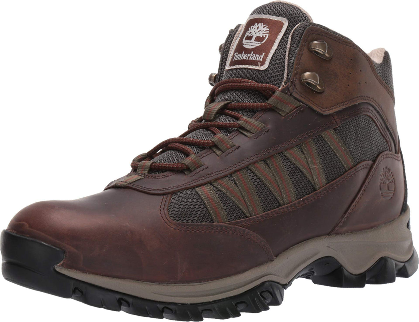 Timberland Mens Mt. Maddsen Lite Mid Outdoor Boots, Dark Brown, 10.5 M US