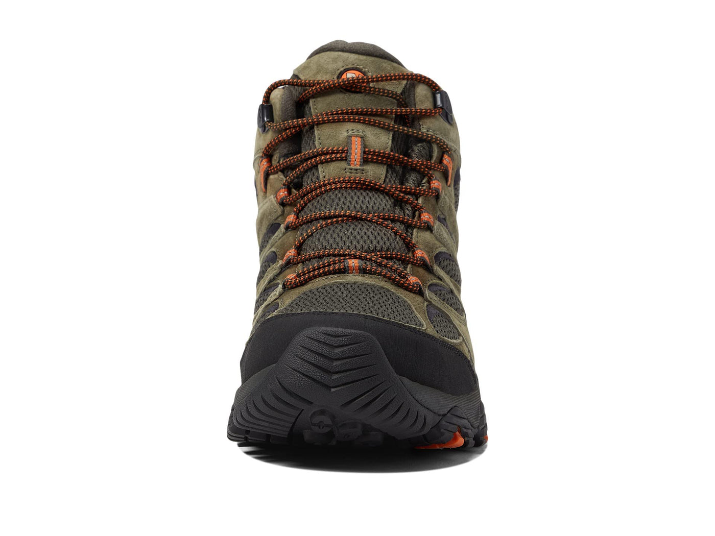 Merrell® Moab 3 Mid Waterproof Shoes for Men – Mesh Structure – Cushioned Footbed – Flexible Footbed Olive 7 M