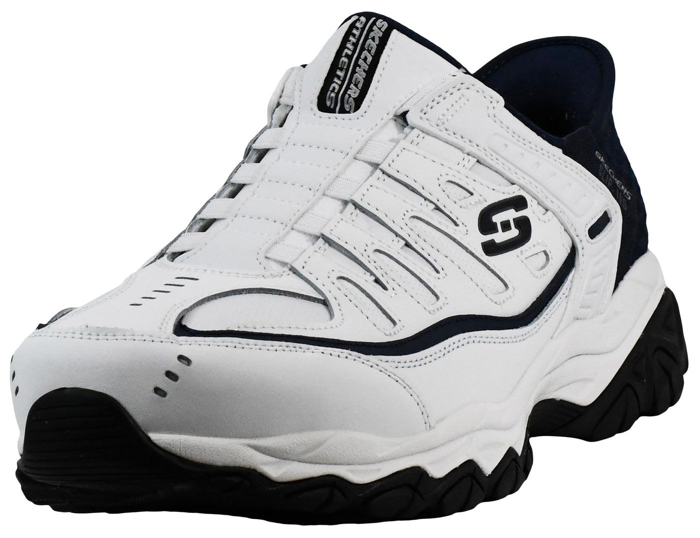 Skechers Men's Afterburn M fit Grill Captain 11 X-Wide White/Navy