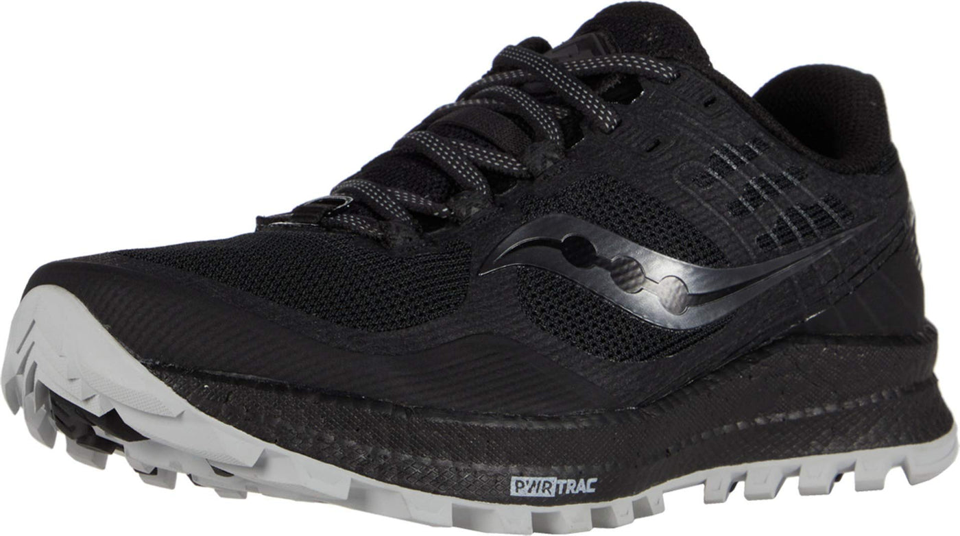 Saucony Women's Xodus 10 Walking Shoe, Black, 9.5 M US