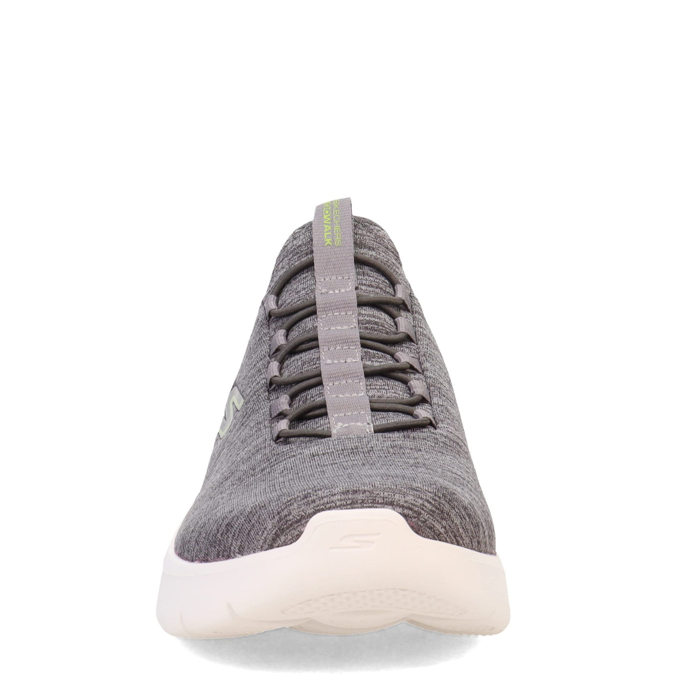 Skechers Men's Go Walk Flex - Ultra Slip-On Casual Walking Sneaker 8.5 Gray/Lime