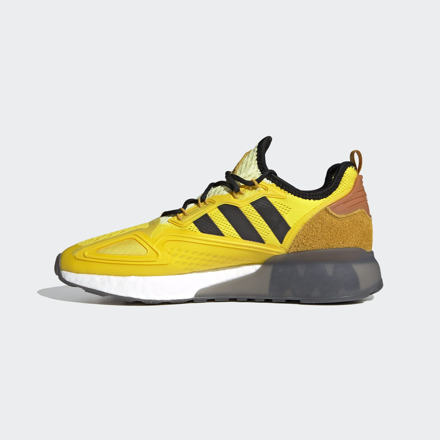 adidas Ninja ZX 2K Boost Shoes Men's, Yellow, Size 7.5