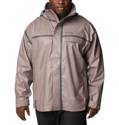 Columbia Men's Coral Ridge Odx Rain Jacket X-Large Quantum Mauve