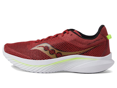 Saucony Men's Kinvara 14 Sneaker, RED Poppy, 11.5