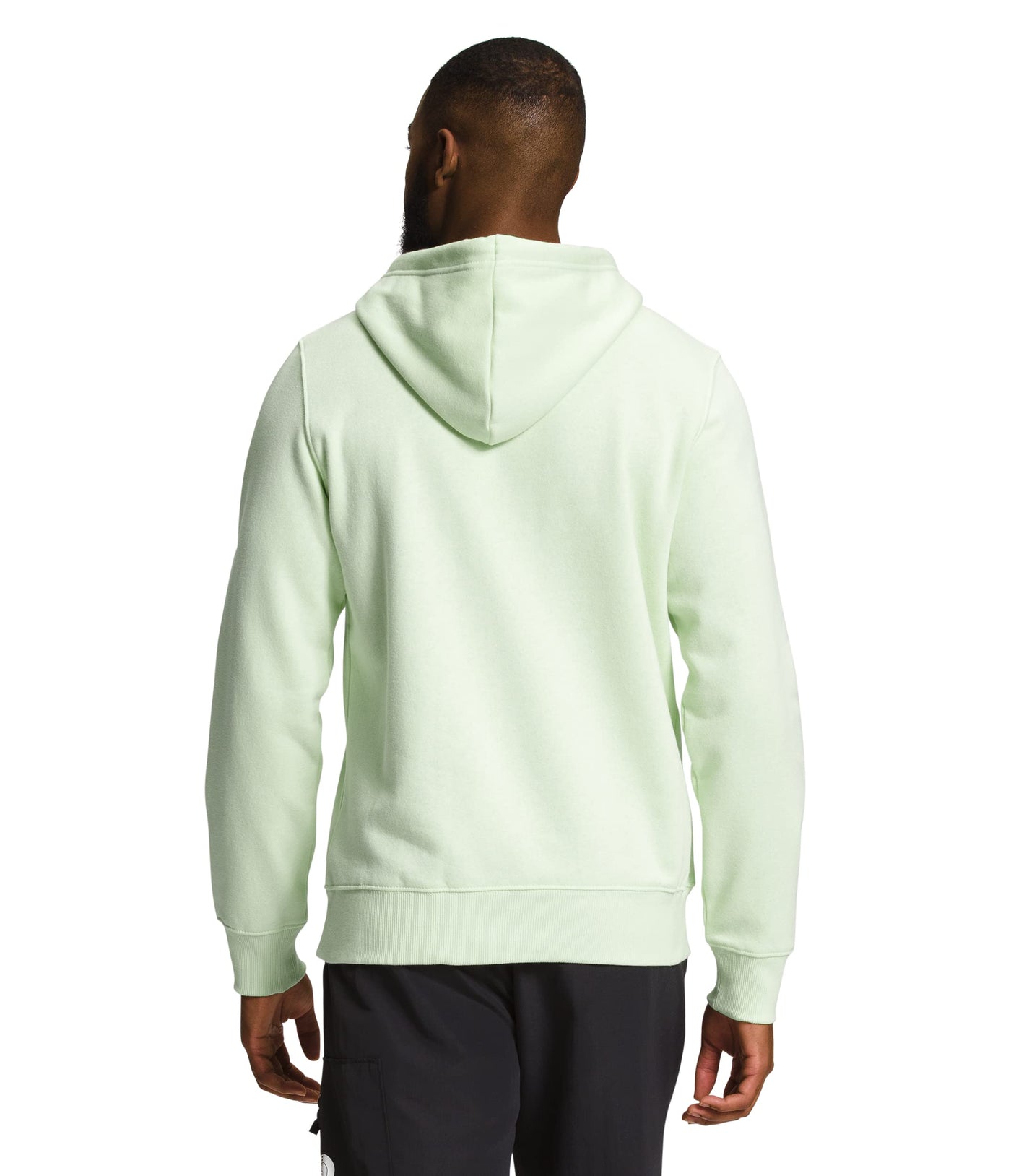 THE NORTH FACE Jumbo Half Dome Pullover Mens Hoodie Lime Cream/TNF Black Sz M