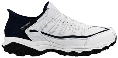 Skechers Men's Afterburn M fit Grill Captain 7.5 White/Navy