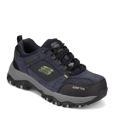 Skechers Men's Greetah Construction Shoe 9.5 Wide Navy