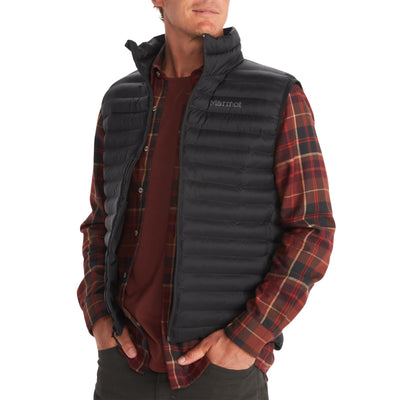 MARMOT Men's Echo Featherless Vest, Black, Large