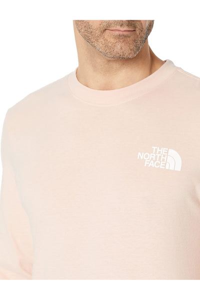 THE NORTH FACE Box NSE Long Sleeve Tee Evening Sand Pink XL