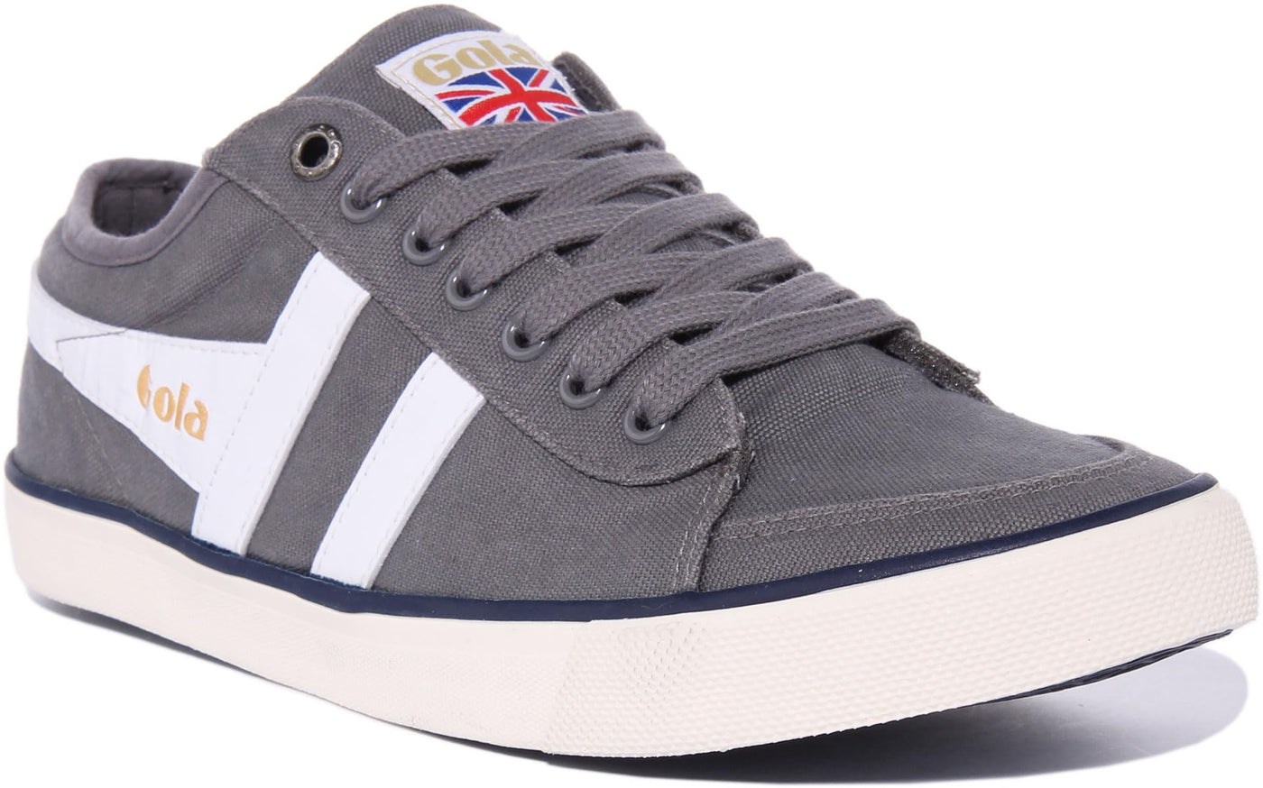 Gola Men's Sneaker, Ash White Navy, 11