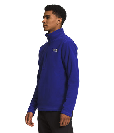 THE NORTH FACE Textured Cap Rock 1/4-Zip Fleece Jacket - Men's Lapis Blue, XL