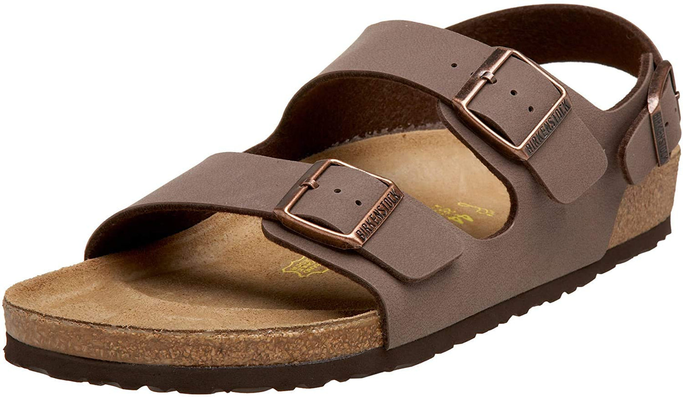 Birkenstock Milano Sandal,Mocha Birkibuc,36 N EU