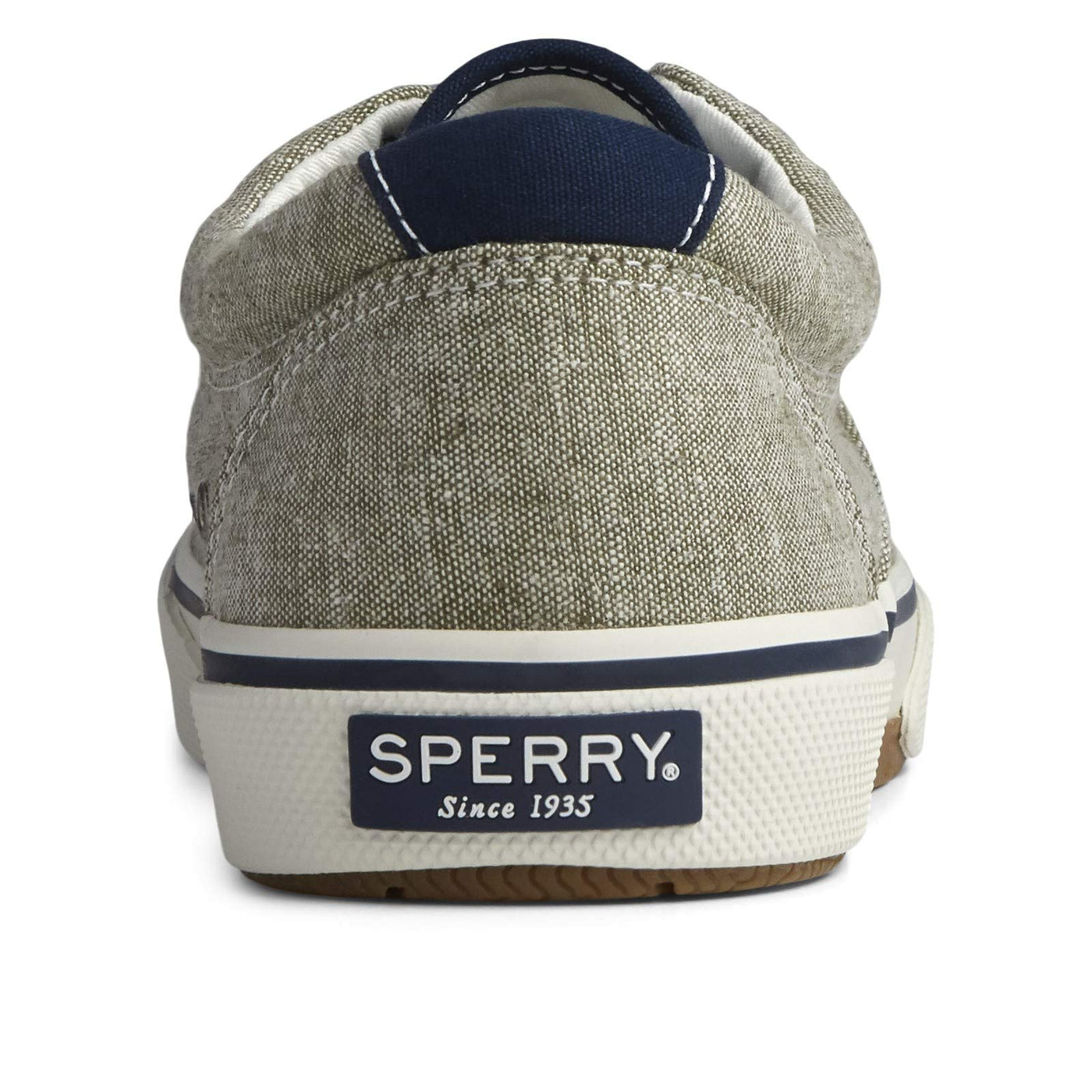 Sperry Men's, Halyard CVO Sneaker Chambray Olive 12 M