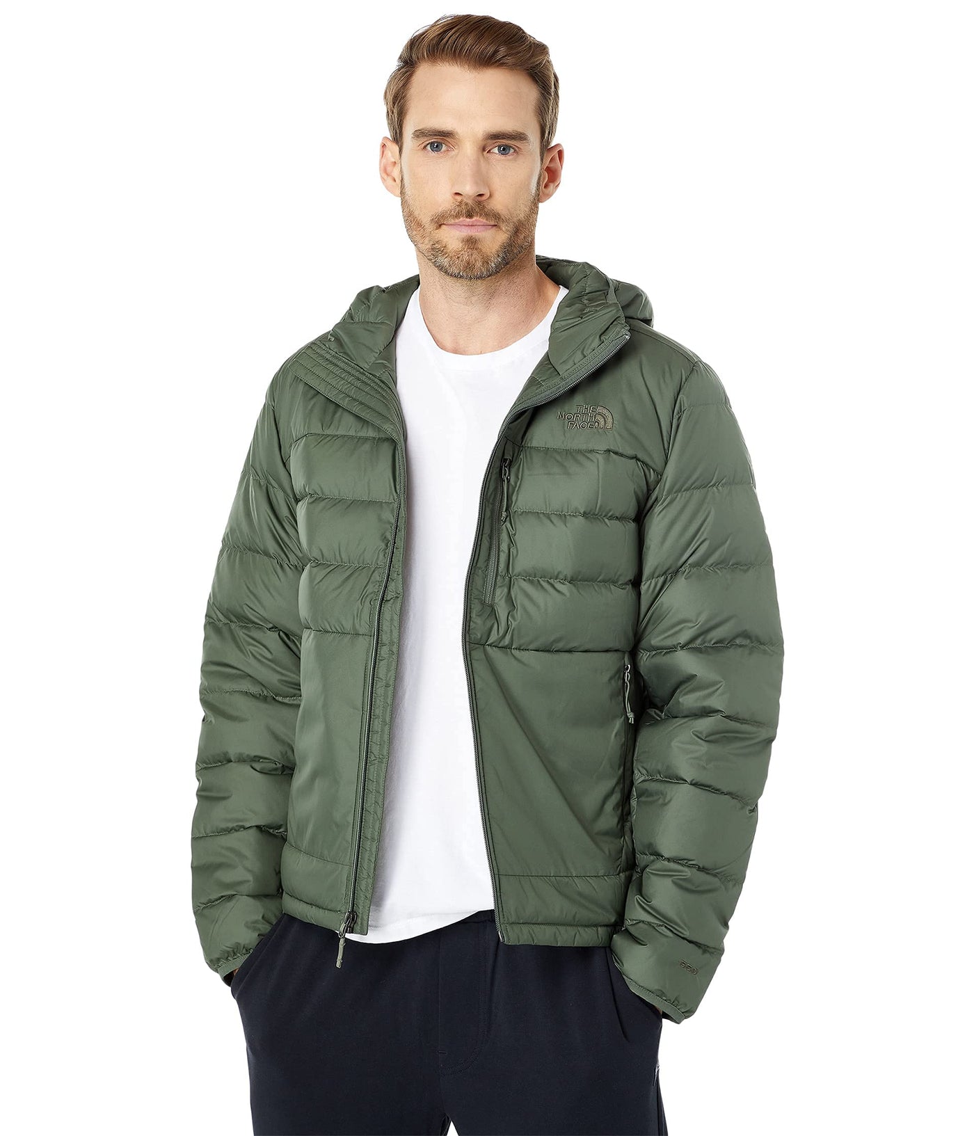 THE NORTH FACE Men's Aconcagua 2 Hoodie, Thyme, Medium