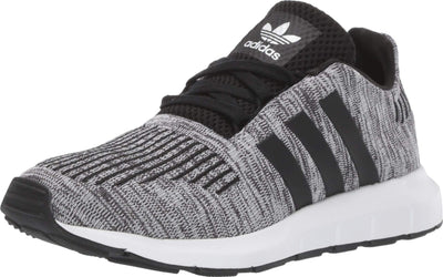 adidas Kids' Swift Running Shoe 4.5 Big Kid White/Black