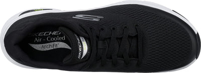 Skechers Men's Arch Fit Sneaker 9 Black/White