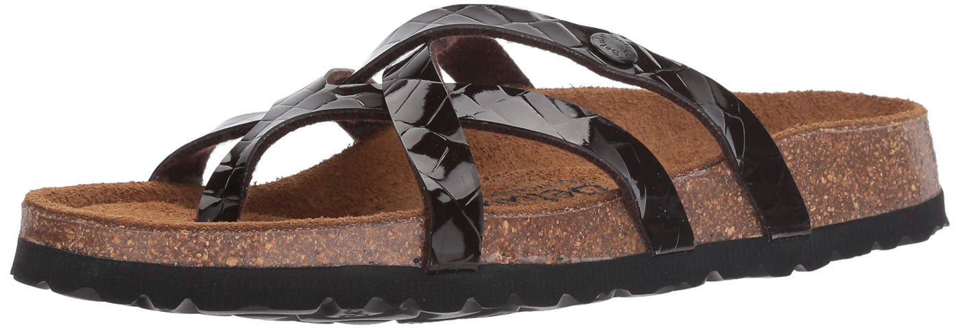 Birkenstock Betula Licensed Vinja Croko Embossed Brown EU 42 (US Women's 11-11.5) A - Narrow