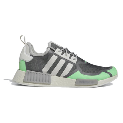 adidas Men's Modern, Crystal White Grey Three Screaming Green, 8.5