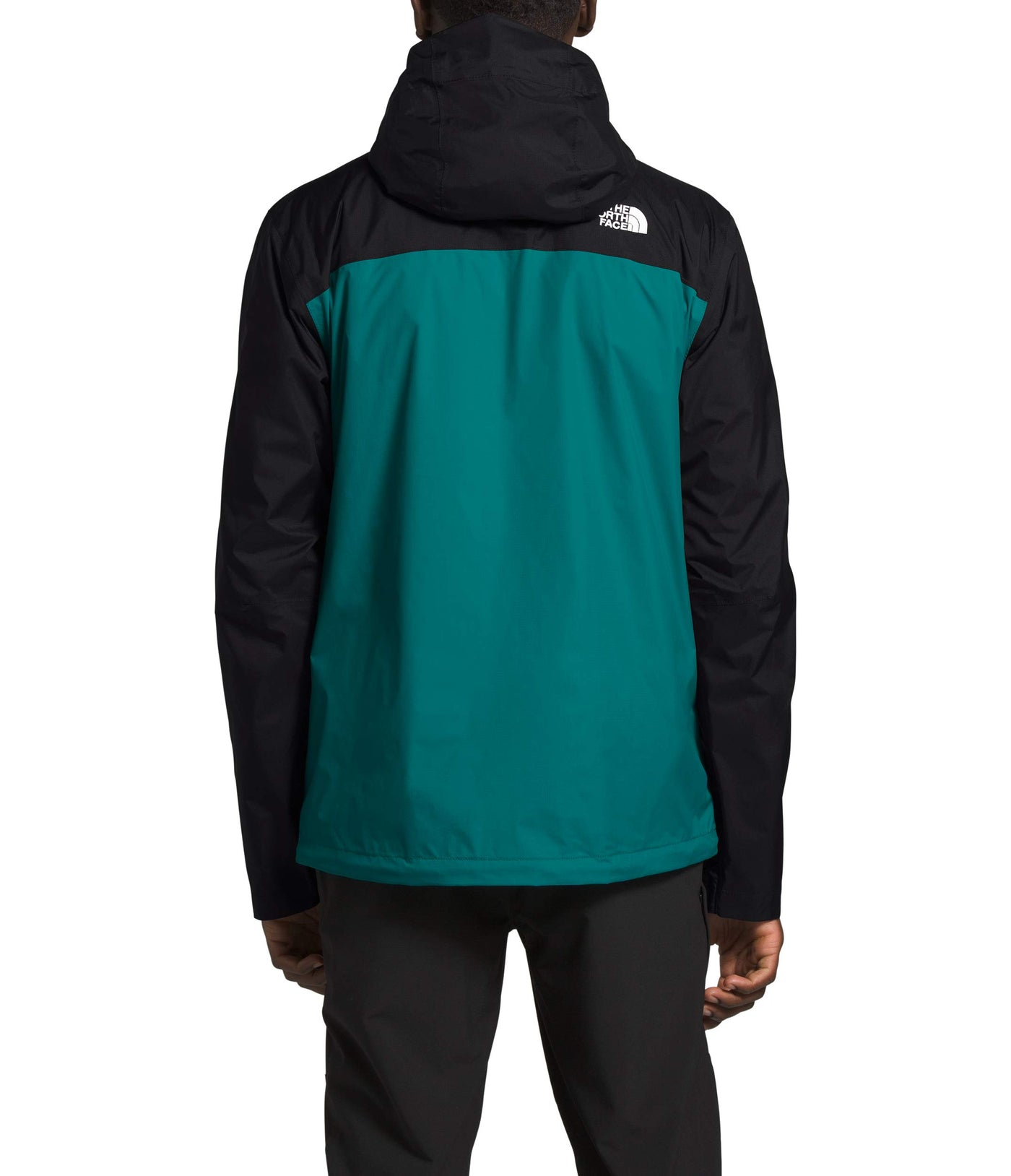 THE NORTH FACE Venture 2 Hooded Jacket - Men's Fanfare Green/TNF Black, M