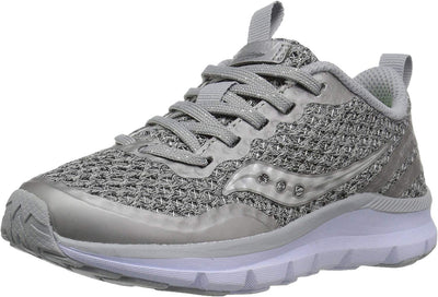 Saucony Girl's Liteform Feel Sneaker, Light Grey, 11.5 Medium US Little Kid