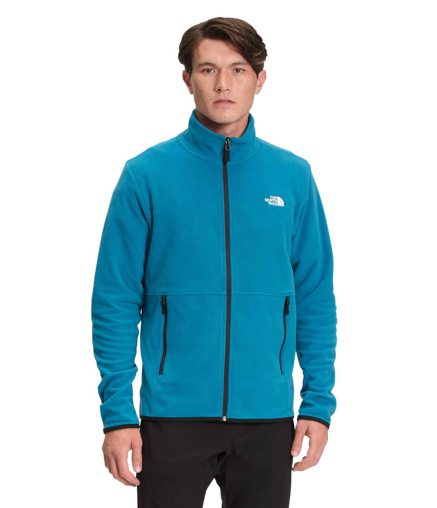 The North Face Men's TKA Glacier Full Zip Jacket, Banff Blue, X-Large