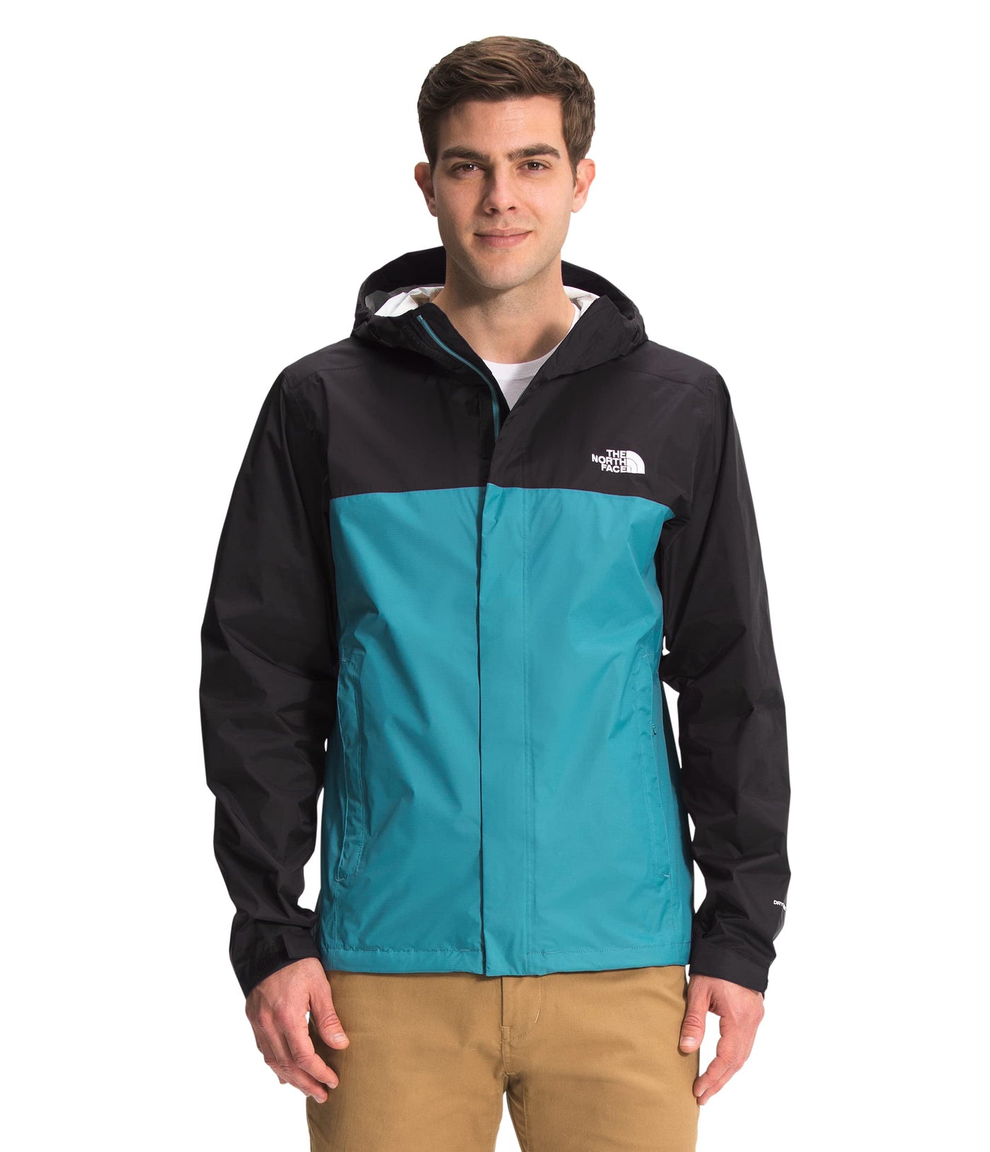 THE NORTH FACE Venture 2 Hooded Jacket - Men's Storm Blue/TNF Black, S