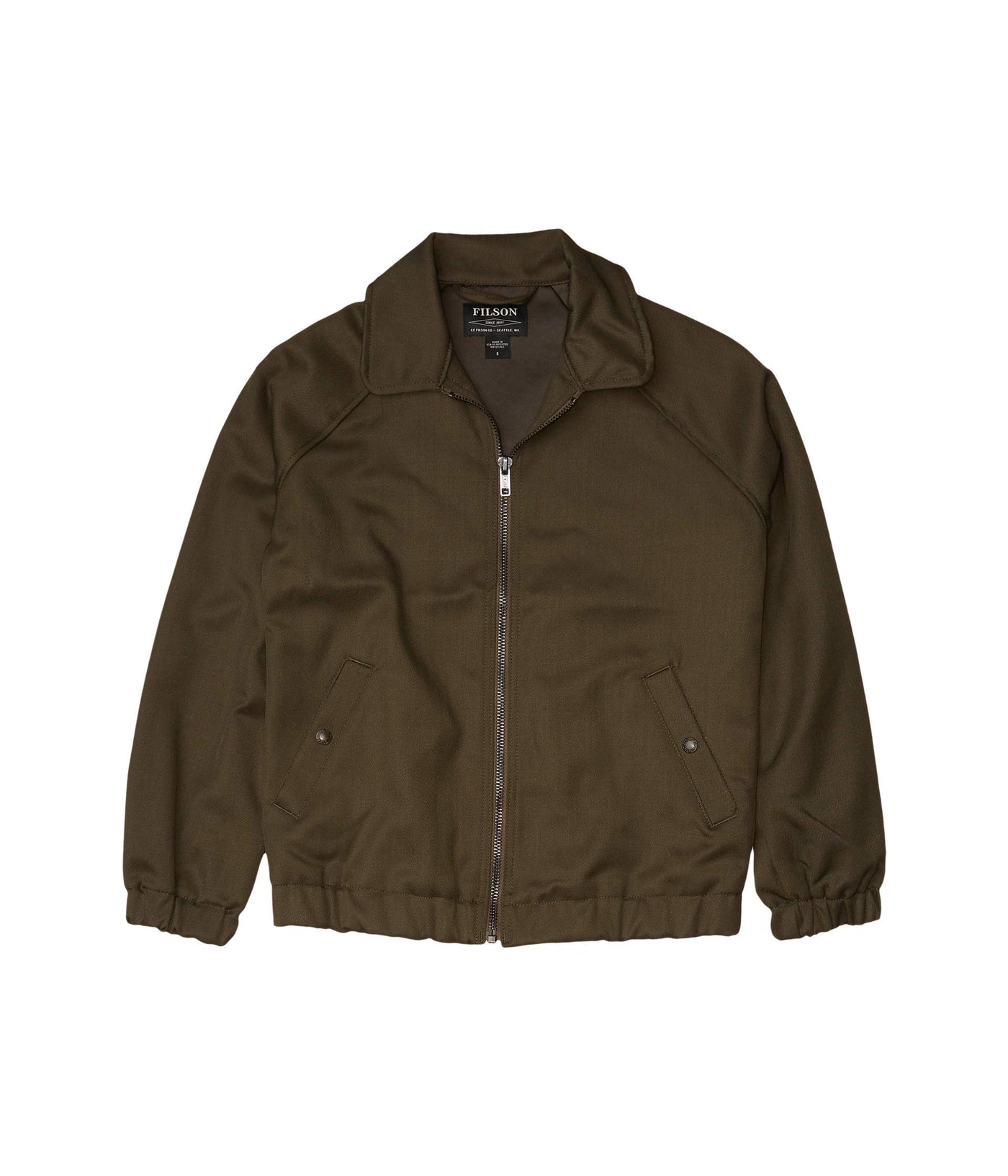 Filson Whipcord Bomber Jacket Root SM