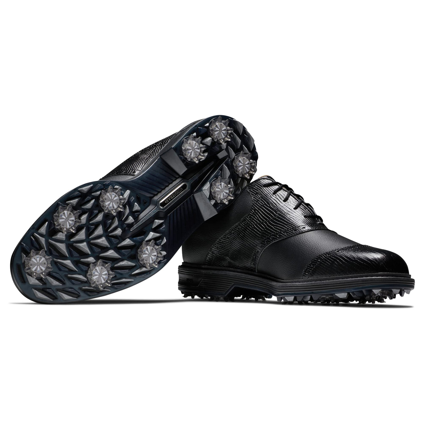 FootJoy Men's Premiere Series-Wilcox Golf Shoe, Black/Black, 14