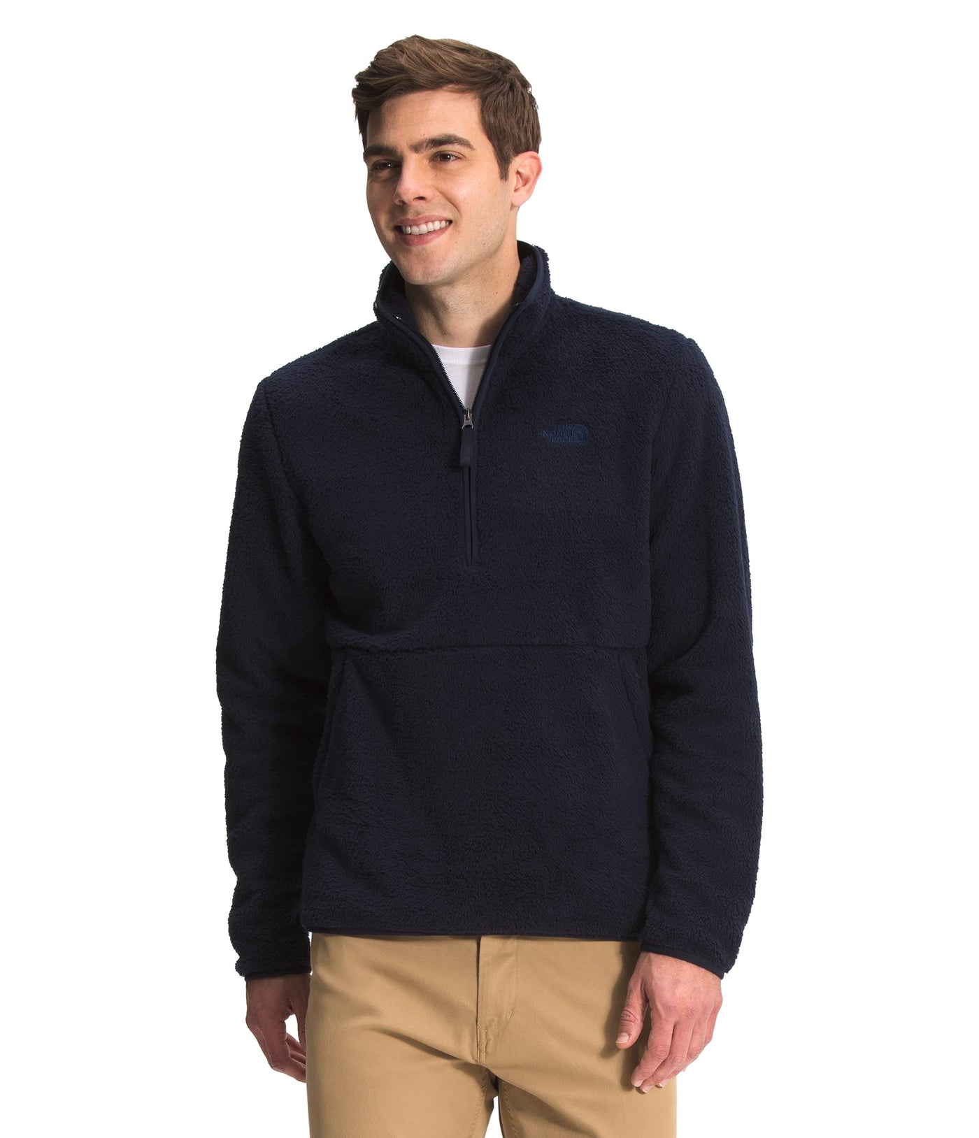 THE NORTH FACE Dunraven Sherpa 1/4 Zip Aviator Navy LG