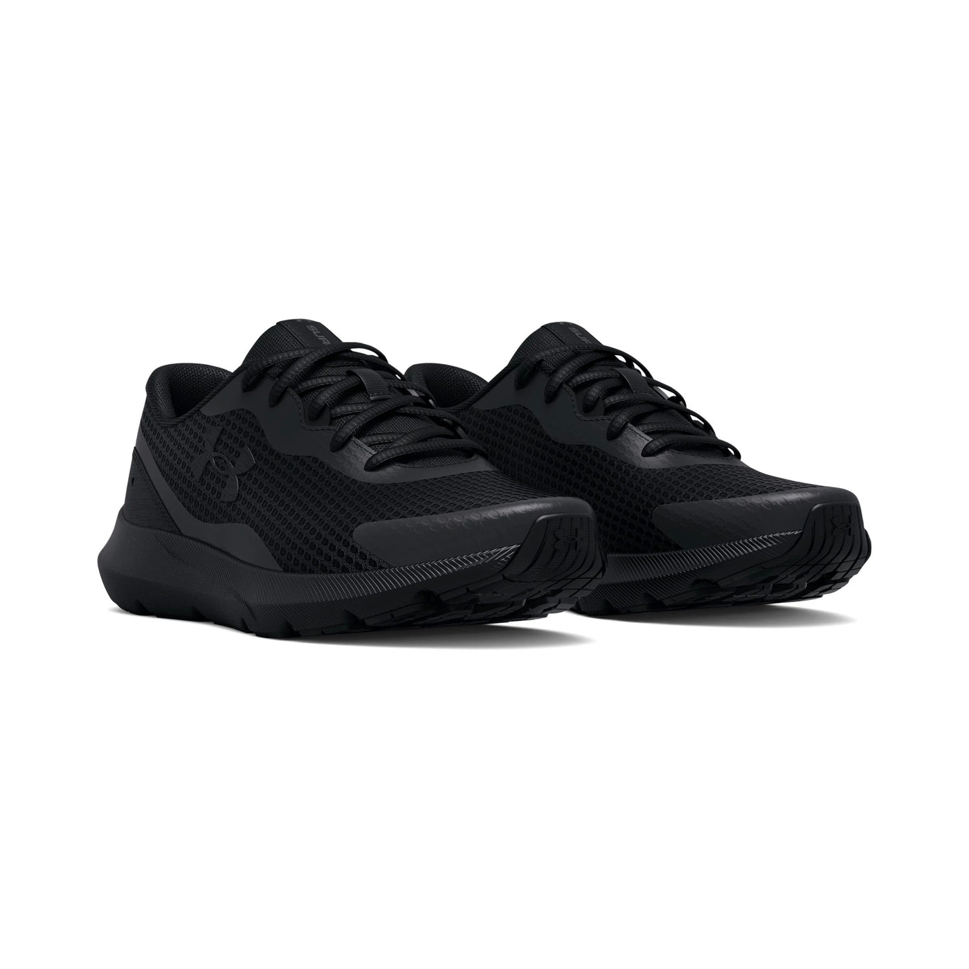 Under Armour Women's Surge 3 Running Shoe 6.5 Black (002)/Black