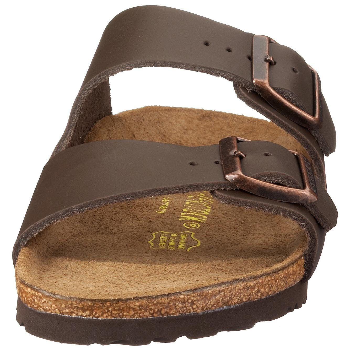 BIRKENSTOCK Original Arizona Leather Regular Width, Dark Brown L6 M4 37,0