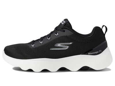 Skechers Men's Go Walk Massage Fit Sneaker 11 Black/White