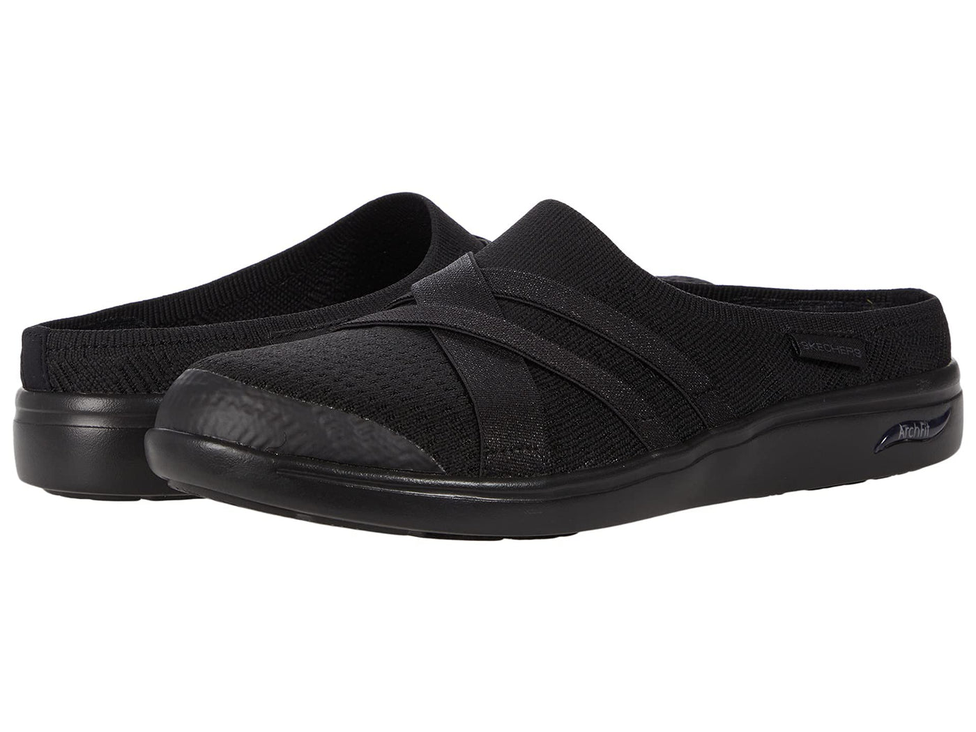 Skechers Arch Fit Uplift - Be Lovely Black 7.5 B (M)