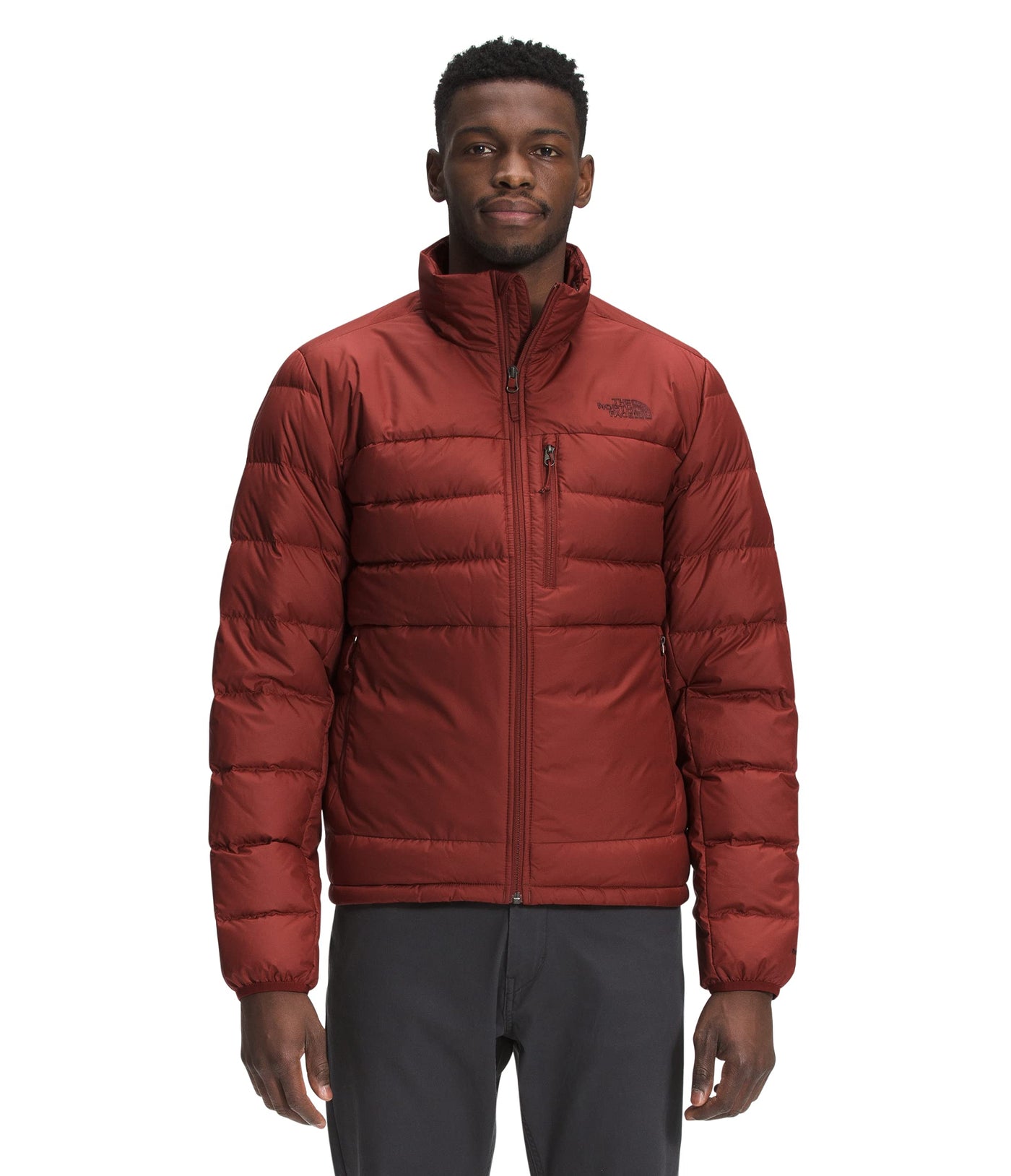 THE NORTH FACE Men's Aconcagua Jacket (Standard and Big Size), Brick House Red, X-Large