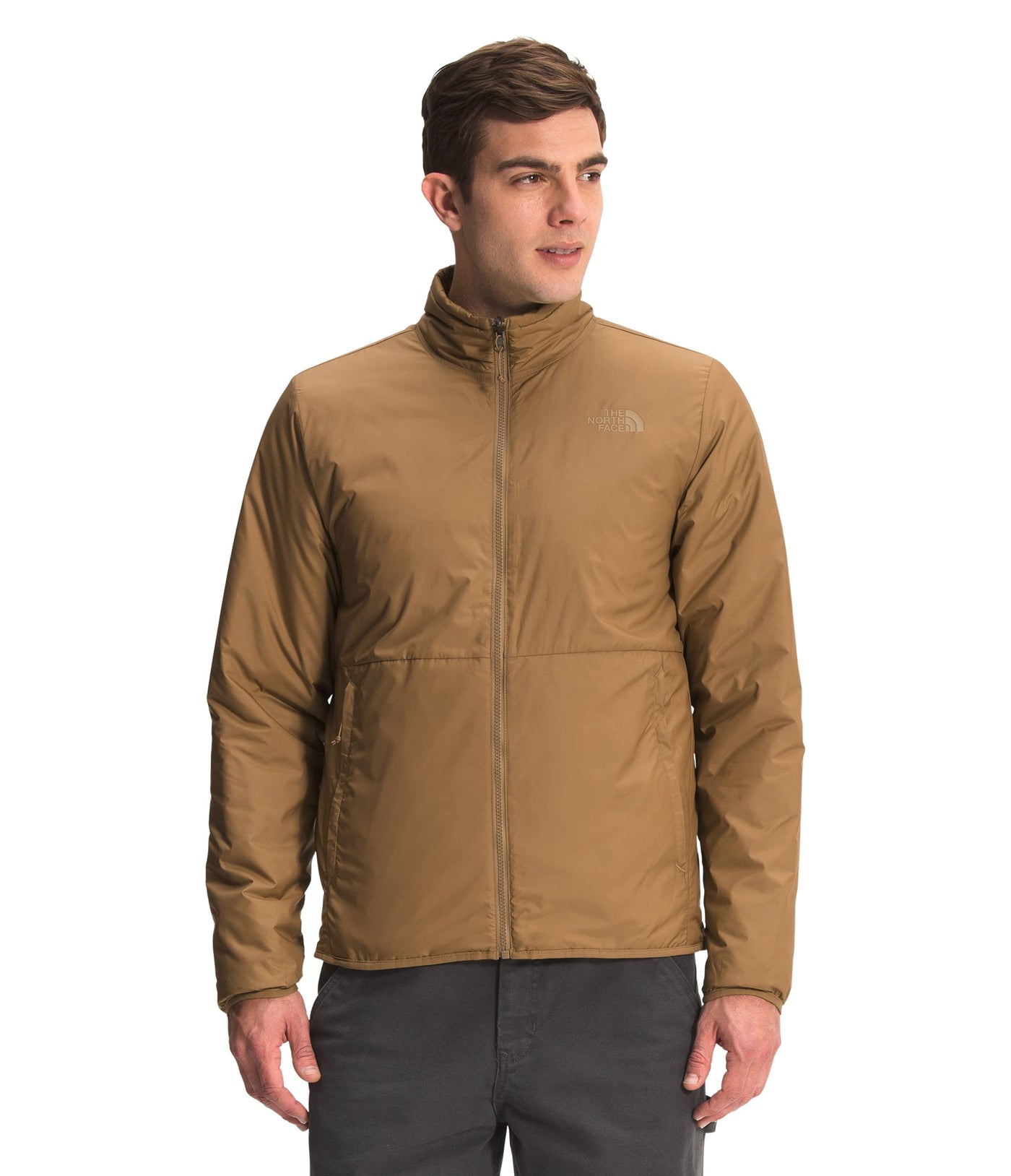 THE NORTH FACE Carto Triclimate Jacket - Men's Kelp Tan/Utility Brown, S