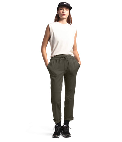 THE NORTH FACE Aphrodite Motion Womens Pants New Taupe Green Sz M