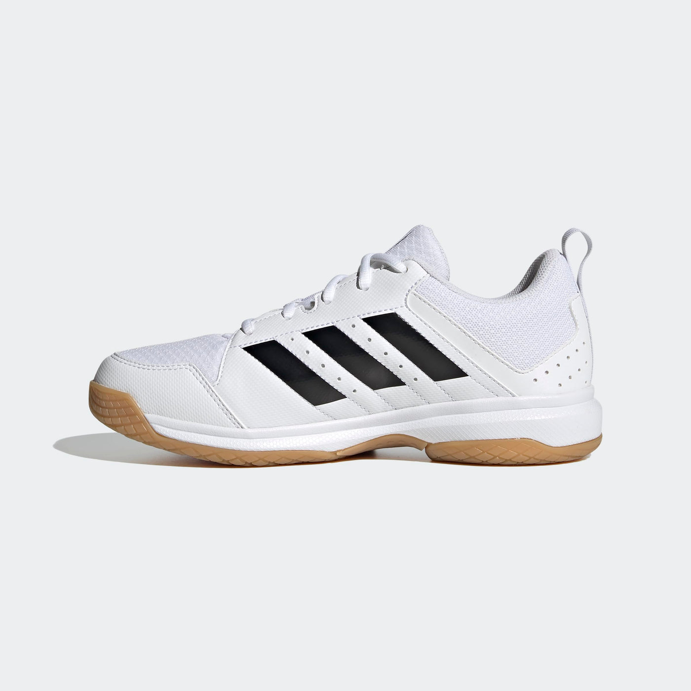 adidas Women's Ligra 7 Indoor Court Shoe 9.5 White/Black/White